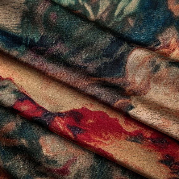 Elegant Multicolor Swim Sarong - Picture 6 of 8